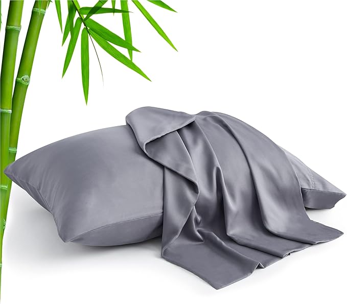 BEDELITE Pillow Cases Standard Size Set of 2, Rayon Derived from Bamboo by BEDELITE
