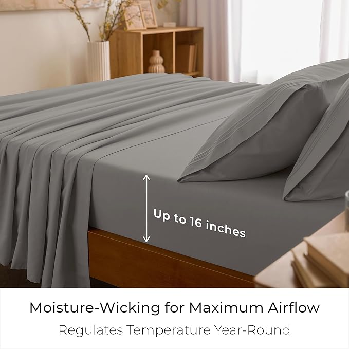 Mellanni King Sheets Set - Image 4