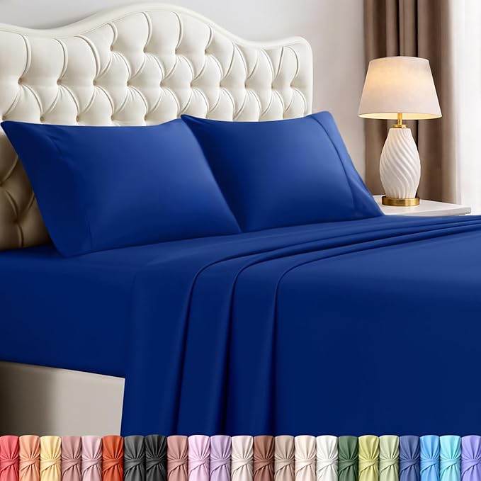 Utopia Bedding Queen Size Sheet Set – 4 Piece Bed Sheets, Soft and Breathable by UTOPIABEDDING