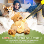 Handheld Pressurized Steam Cleaner, 1050W Multi-Surface Steamer for Cleaning, 9 Accessories Multi-Purpose Steamer for Home Use, Chemical-Free Natural Steam Cleaner for Car Floor Upholstery Couch Grout