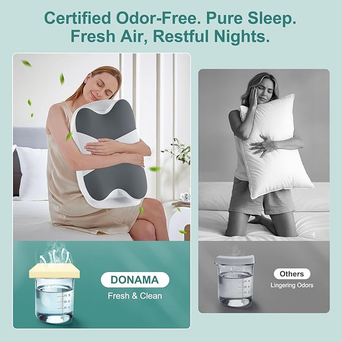 DONAMA Cervical Neck Pillow- Ergonomic Pillows - Image 6