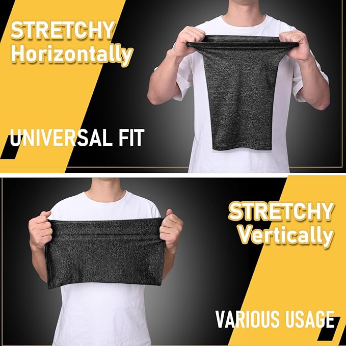 TICONN Neck Gaiter Face Cover Scarf, Neck Warmer Breathable Sun & Wind-proof - Image 3