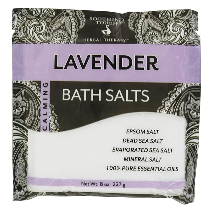 Soothing Touch Bath Salts Pouch, 8 Ounce by Soothing+Touch