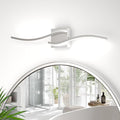 Espird 23inch Led Bathroom Vanity Light Bar, Brushed Nickel 5CCT Dimmable by Espird