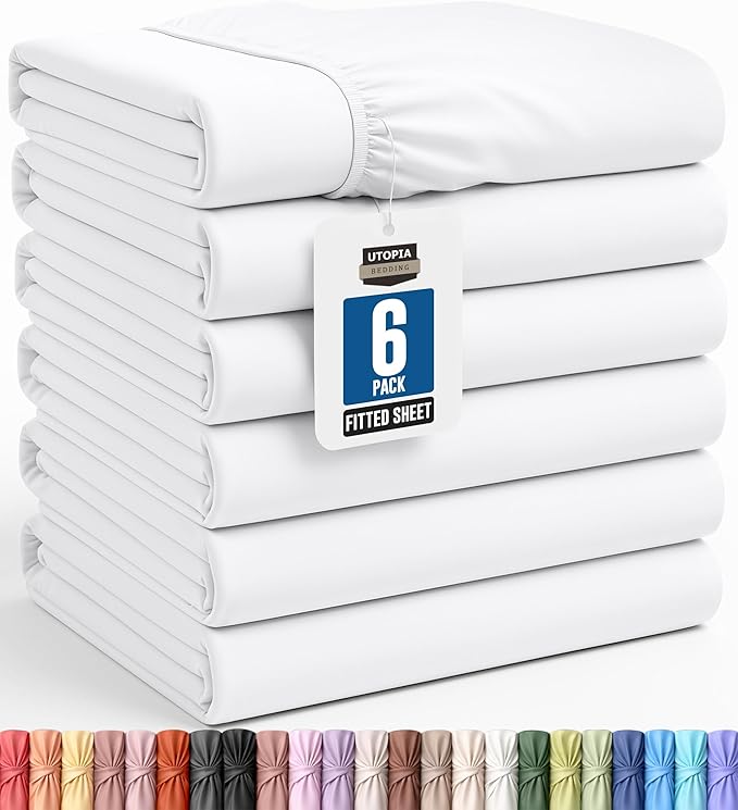 Utopia Bedding Twin XL Fitted Sheets by UTOPIABEDDING