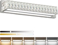 ZUZITO Crystal Vanity Lights for Bathroom 18W LED Bathroom Light Bar Modern by HOME