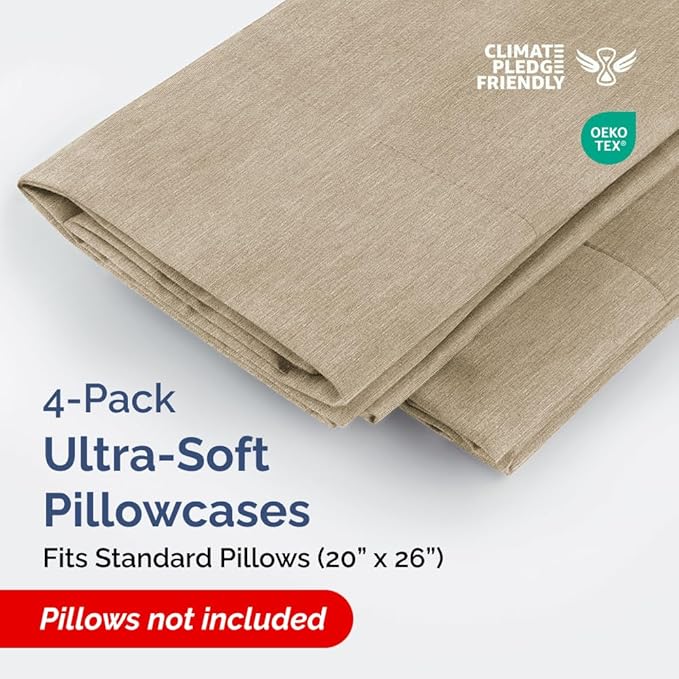 Standard Pillow Cases Set of 4 - Image 2