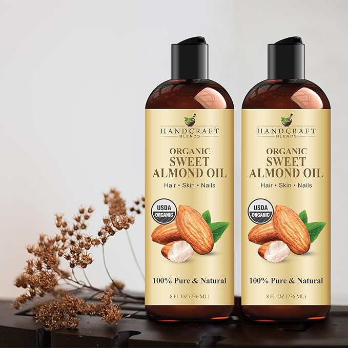 Handcraft Blends Organic Sweet Almond Oil | 100% Pure and Natural | Bath & Body - Image 7