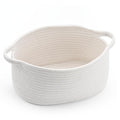 Happyiren Cute Woven Cotton Rope Basket by Unknown