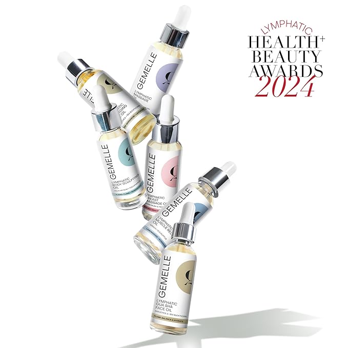 GEMELLE Lymphatic Anti-Aging Face Oil | 10x Award Winner | Vitamin C, A | - Image 9