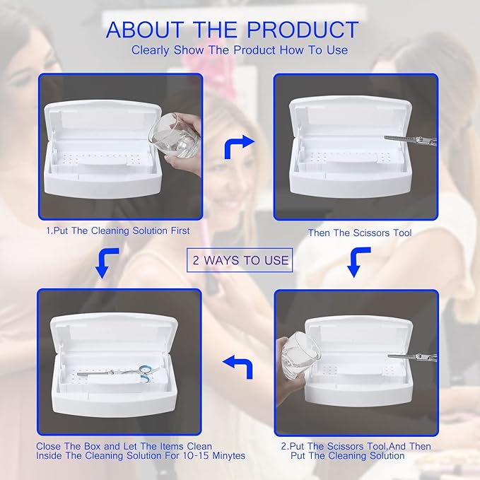 Plastic Sterilizing Tray-Sterilization Tray, Clean Sterilizer Box Storage - Image 3