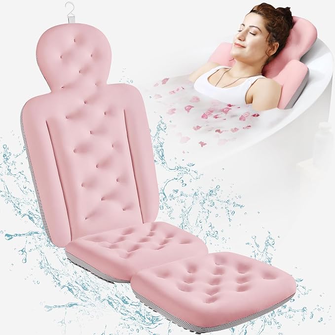 Full Body Bath Pillow for Bathtub, Thick Bathtub Cushion, Luxury Tub Pillow for - Image 7