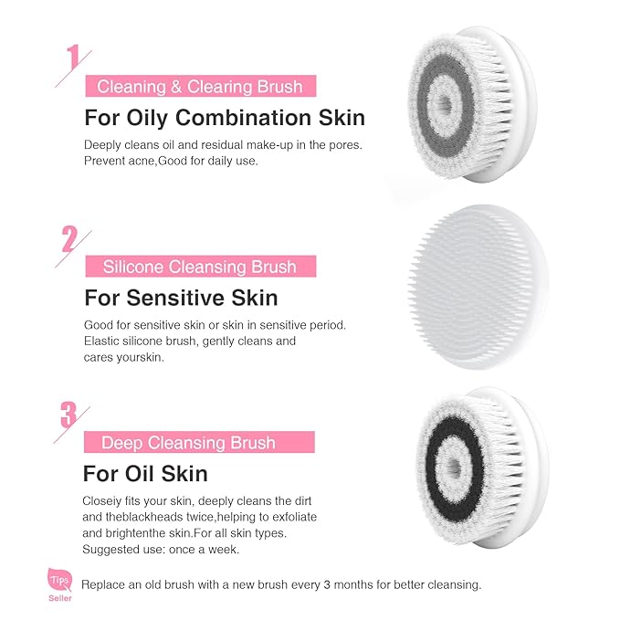 TOUCHBeauty Spin Brush Face Cleanser - Image 5