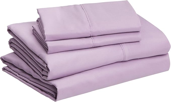 Amazon Basics Lightweight Breathable Ultra-Soft Wrinkle-Free Microfiber 4-Piece - Image 2