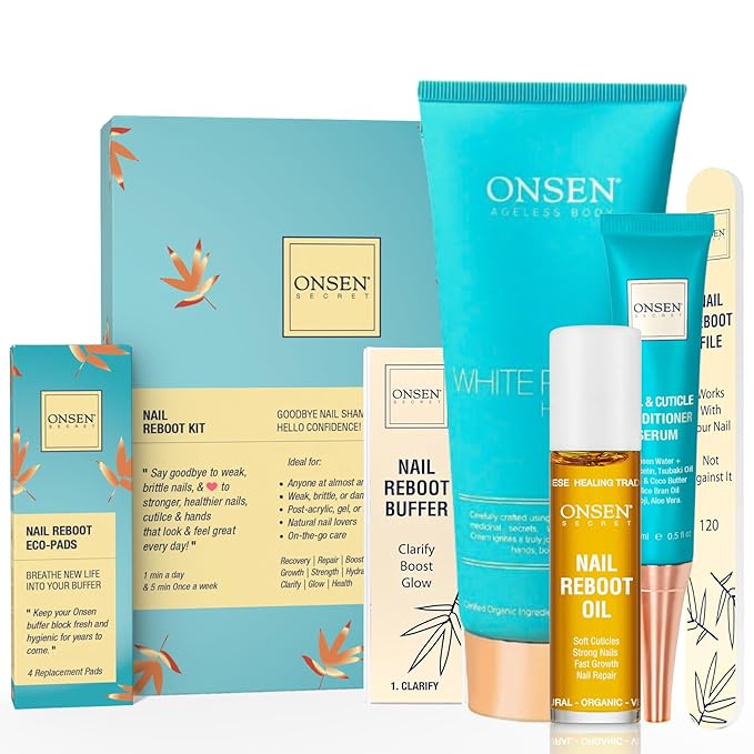 Onsen Secret Ultimate Nail Reboot Kit by OnsenSecret