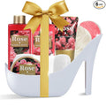 Spa Luxetique Gifts for Women High Heel Gift Set for Women 8pcs Bath Sets by SPALUXETIQUEWORLD
