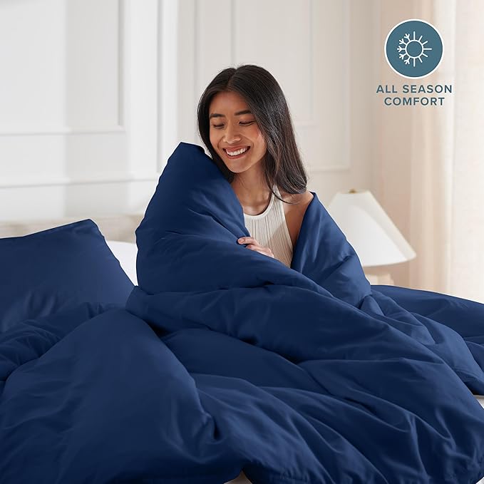 Bare Home Bedding Duvet Cover Oversized Queen Size - Image 3