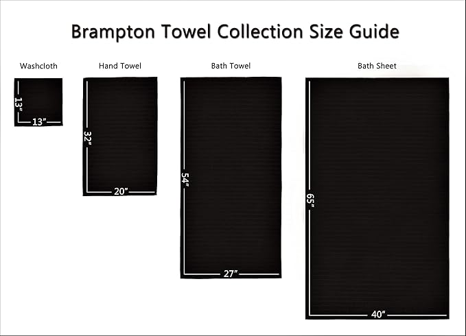 Classic Turkish Towels CTT Luxury 6 Piece Towel Set, 100% Turkish Cotton - Image 5