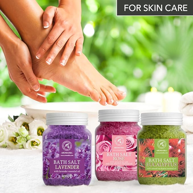 Rose Bath Salts 46 Oz – Natural Rosewood Oil & Rose Extract – Bath Additive - Image 7