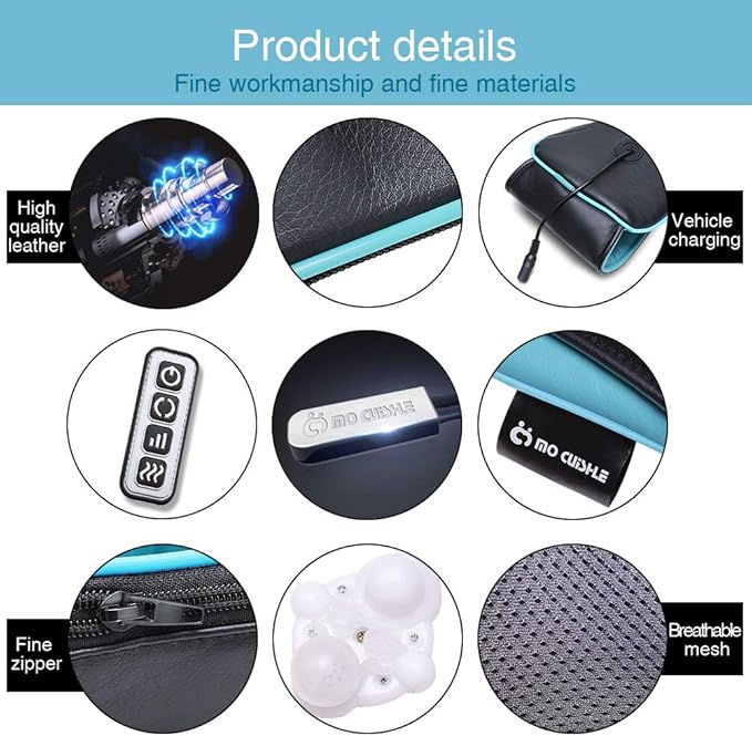 Mo Cuishle Mothers Day Gifts, Shiatsu Back Shoulder and Neck Massager - Image 9
