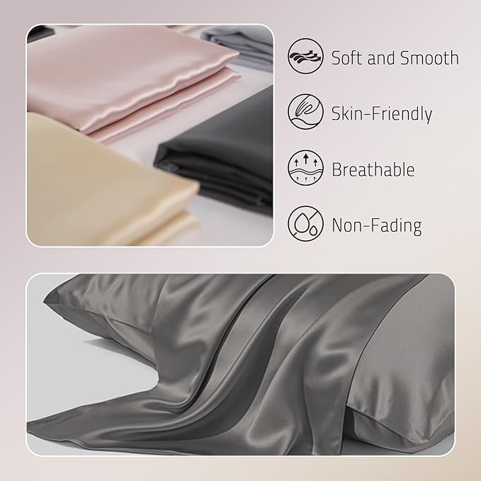 Gabire Mulberry Silk Pillow Case - Image 2
