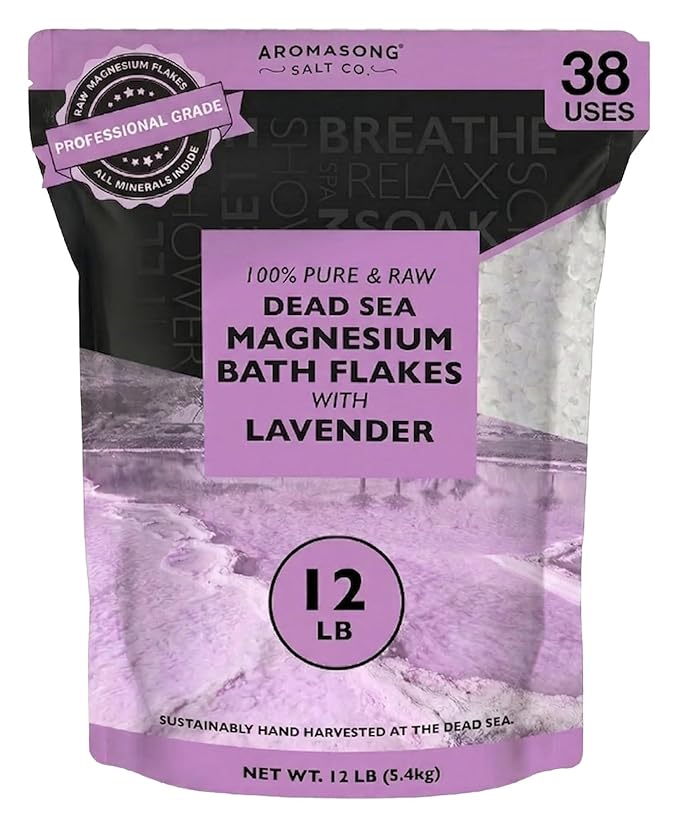 Aromasong RAW Magnesium Bath Flakes by Aromasong