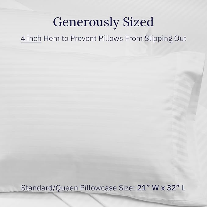 California Design Den Standard Queen Size Pillowcase Set - Image 7