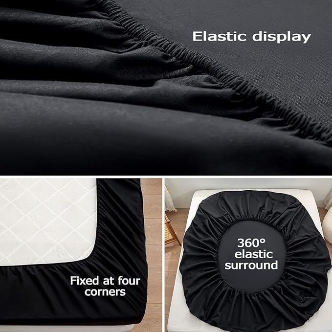 Bedding TwinXL Size Fitted Sheet Only - Image 4
