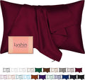 Silk Pillow Cases Standard Size by LYSHINSILKPILLOWCASES