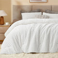 BEDELITE Fleece California King Comforter Set -Super Soft & Warm Fluffy Bright by BEDELITE