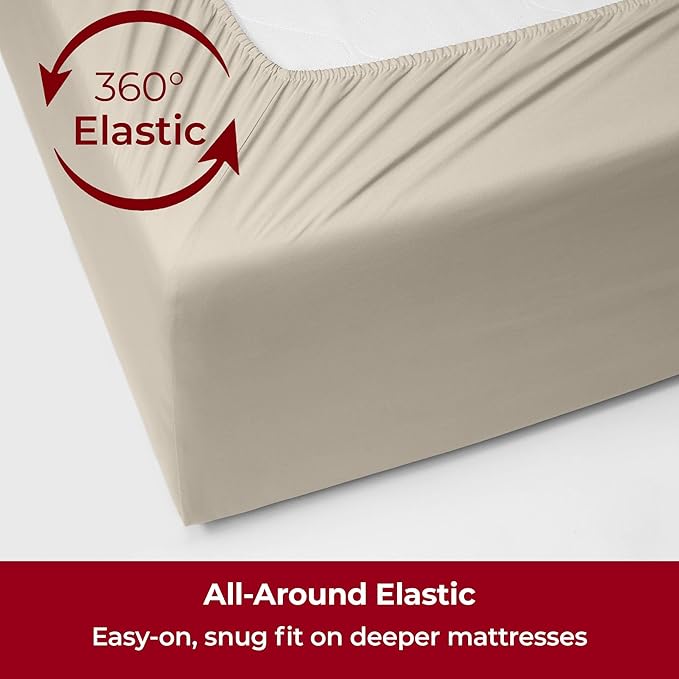 Mellanni Extra Deep King Sheets - Image 5