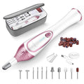 36-Piece Professional Manicure Pedicure Kit-Cordless Electric Nail File Kit by ISTON