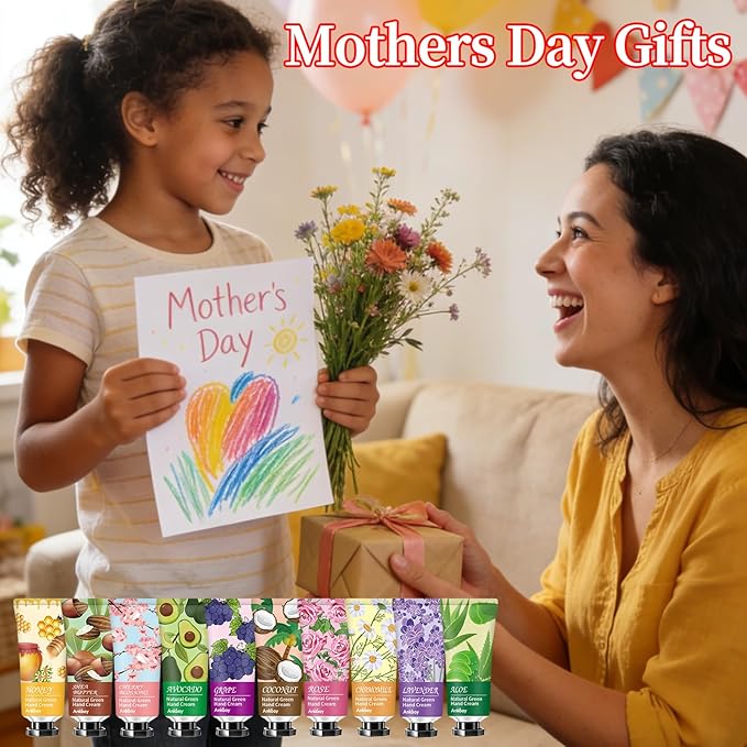 ANKOOY 12 Pack Hand Cream for Dry Cracked Hands, Mothers Day Gifts, Teacher - Image 2