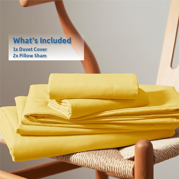 Nestl Yellow Duvet Cover Queen Size - Image 9