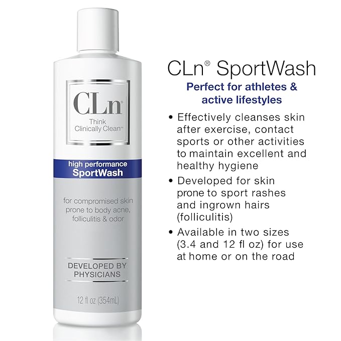 CLn® SportWash – High-Performance Sport Body Wash, - Image 4