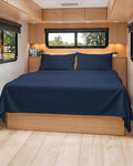 Short Queen Size 4 Piece Sheet Set by CGKUnlimited