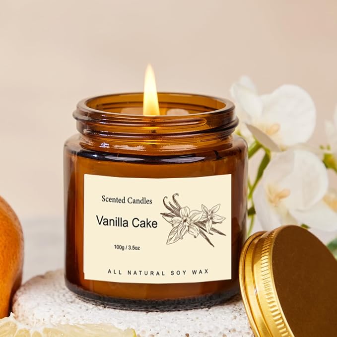 Scented Candles Gift Set for Home, 12 Pack Aromatherapy Soy Candles, 6 - Image 3