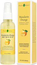 Mandarin Orange Linen and Room Spray, Natural Air Freshener Made by PositiveEssence