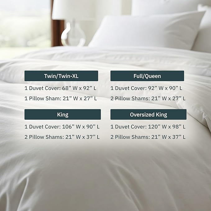 California Design Den Oversized King Duvet Cover Set - Image 7