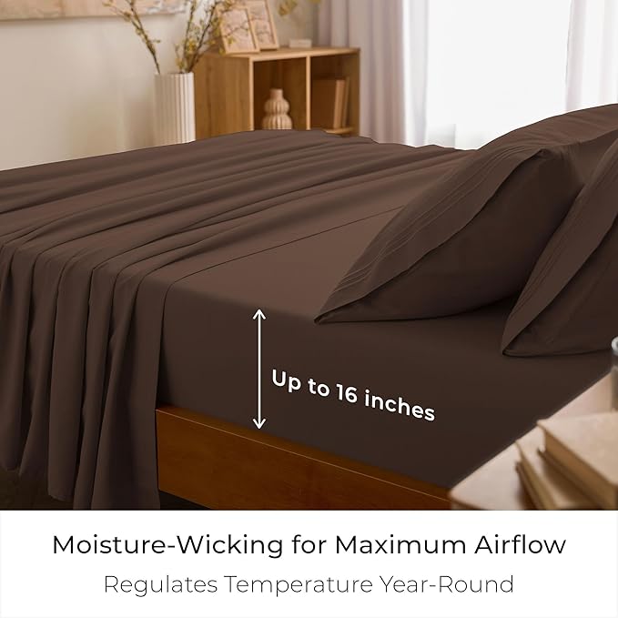 Mellanni Queen Sheets Set - Image 4
