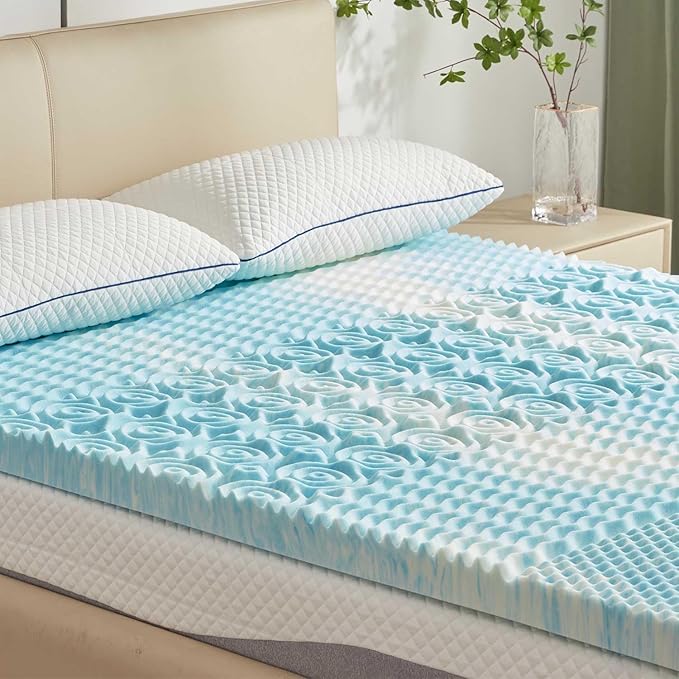 SINWEEK Mattress Topper Memory Foam Mattress Topper 2 Inch Queen Soft Mattress by SINWEEK