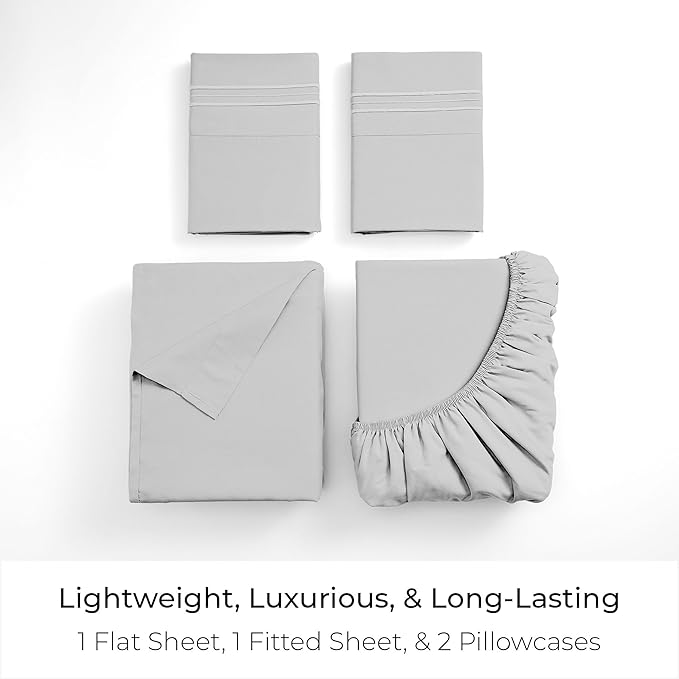 Mellanni California King Sheets Set - Image 3
