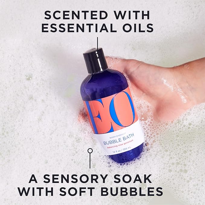 Eo, Bubble Bath Rose Geranium, 12 Fl Oz - Image 2