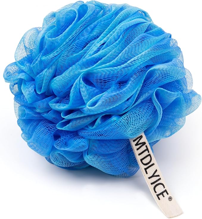 MTDLYICE Loofah Sponge, XXL Large Loofah 100g 4 Pack, Bath Sponge Soft Mesh - Image 6