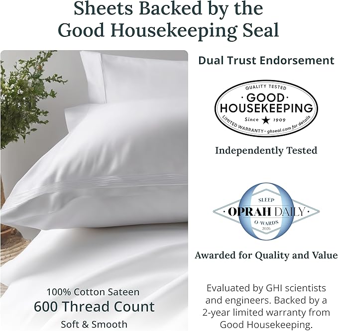 California Design Den King Deep Pocket Sheets Set - Image 2
