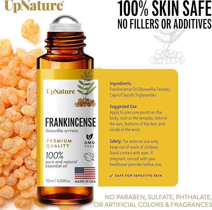 UpNature Frankincense Essential Oil Roll On - Image 3