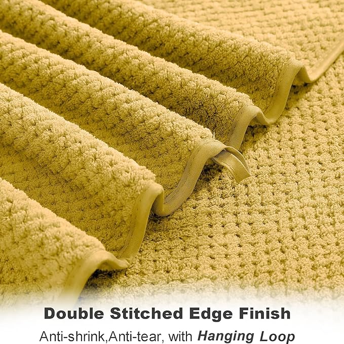 8-Piece Bath Towel Set, 2 Extra Large Bath Towel Sheets, 2 Hand Towels and 4 - Image 4