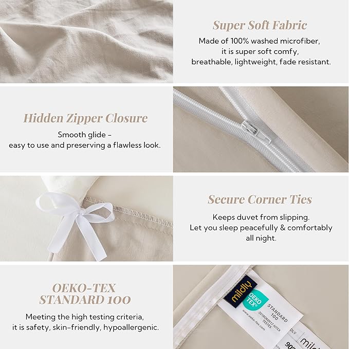 MILDLY Super Soft Duvet Cover - Image 3
