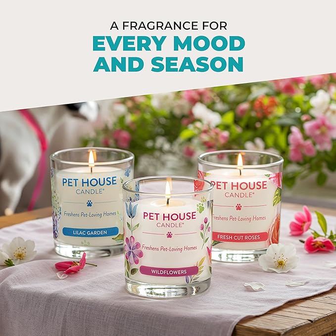 Pet House Scented Candles, 100% Plant-Based, Long Lasting Candle - Image 8