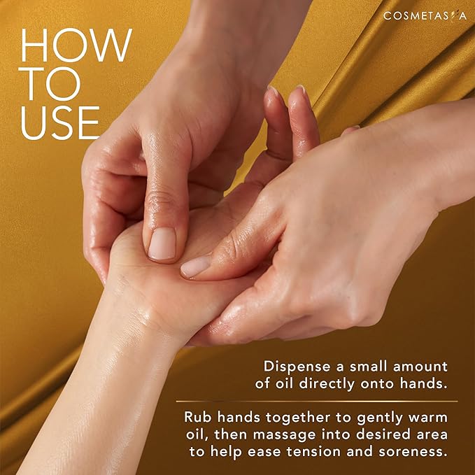 Cosmetasa Anti Cellulite Massage Oil – Lymphatic Drainage & Firming Body Oil - Image 5